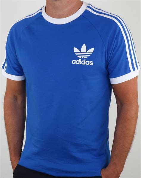 adidas blauw t shirt|Blue Shirts .